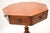 Regency Octagonal Inlaid Yew Wood Drum Table, 1930 For Sale - Image 9 of 11