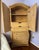 Heirloom Vintage Mahogany framed Wicker Armoire. 5 drawers / 1 shelf - Excellent condition.