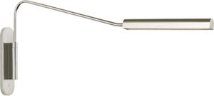 Ian K. Fowler for Visual Comfort Signature Austin Large Articulating Wall Light in Polished Nickel
