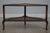 Theodore Alexander Leather Top 2 Tier Mahogany Triangle Table For Sale - Image 11 of 12