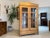 Art Nouveau Display Cabinet in Natural Wood For Sale - Image 13 of 15