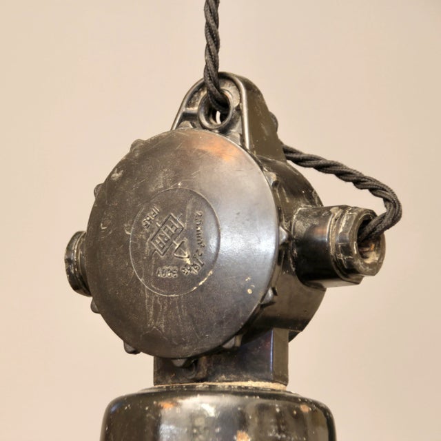 Gotha S Ceiling Lamp by Bauhaus for VEB Leipzig, 1950s For Sale - Image 4 of 15