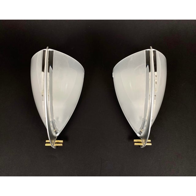Vintage Handcrafted Wall Lights Sconces by Gizmond for VeArt Vesta , Italy, 1990s, Set of 2 For Sale - Image 9 of 9