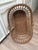 Wood Antique French Farmhouse Extra Large Wooden Basket With Handles For Sale - Image 7 of 10