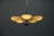 Metal Art Deco Functionalist Nickel-Plated Chandelier, 1930s For Sale - Image 7 of 18