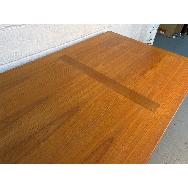 Mid-Century Danish Draw-Leaf Teak Dining Table by Skovby Mobelfabrik For Sale - Image 11 of 18