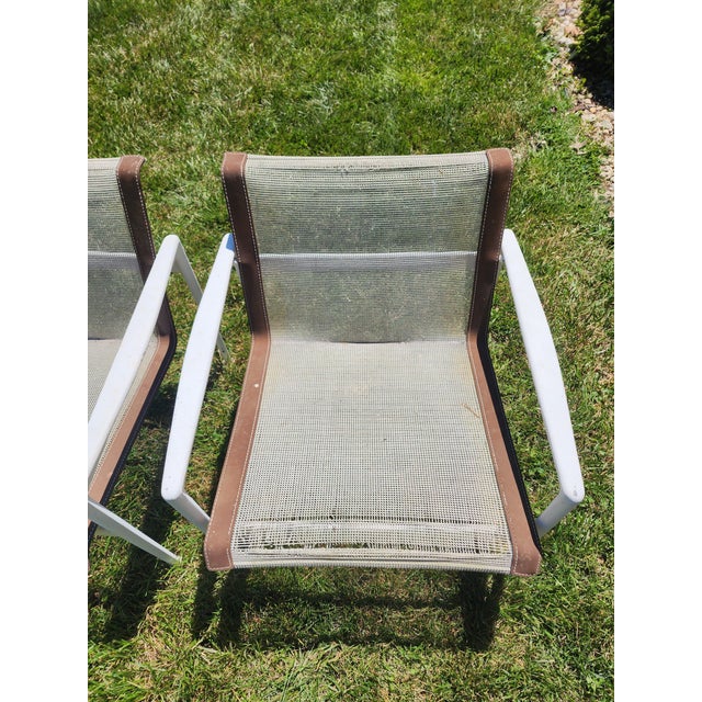 Vintage Richard Schultz for Knoll 1966 Collection Patio Lounge Chairs - Set of 3 For Sale - Image 13 of 18
