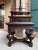 Antique English Book Press Table Renaissance Carved Oak Ebonized Cabinet C1880 For Sale - Image 14 of 18