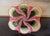 Art Nouveau French Majolica Pink Swirl Platter C. 1920's For Sale - Image 3 of 7