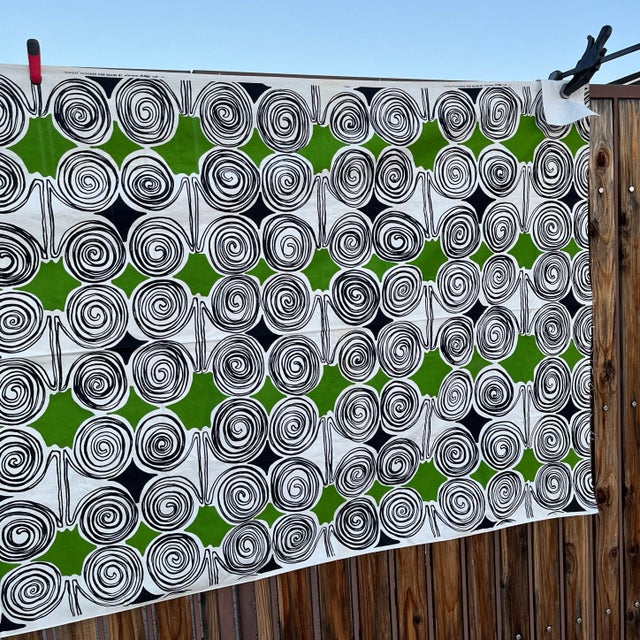 1960s Lawrence Peabody for Sears Tempest Fabric 9 Yards For Sale In Phoenix - Image 6 of 12