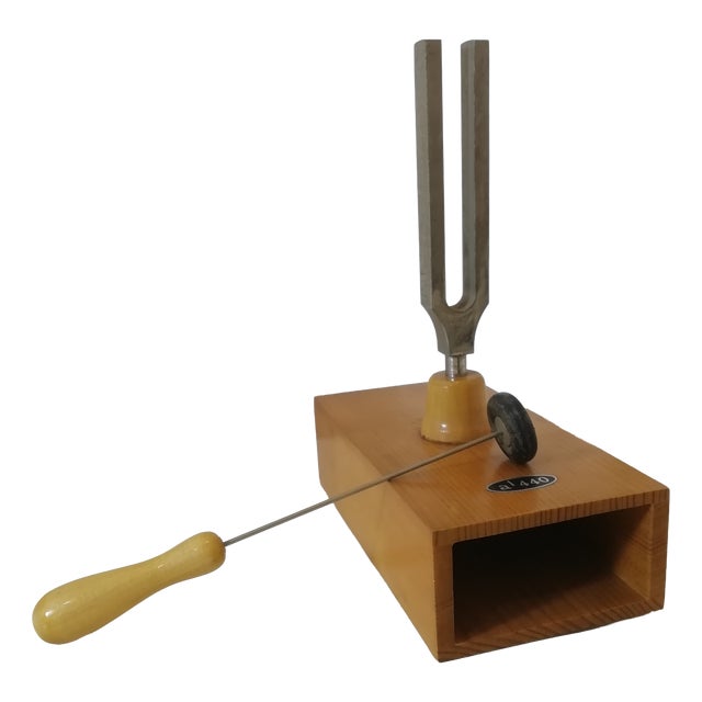 Professional Table Tuning Fork, Germany, 1960s, Set of 2 For Sale