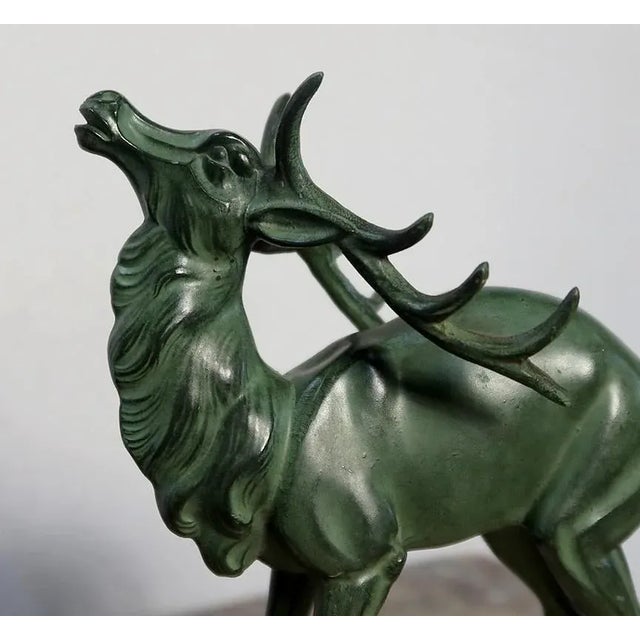 Art Deco Stag & Deer, 20th-Century For Sale - Image 16 of 18