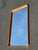 Danish Teak Rounded Rectangle Hanging Framed Mirror by Uldum For Sale In Philadelphia - Image 6 of 8