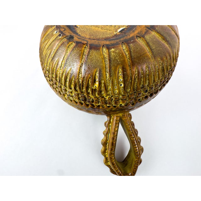 1960s Vallauris Sculptural Ceramic Bowl With Handles For Sale - Image 14 of 16