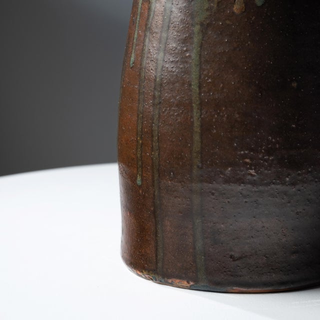 Stoneware Vasesb by Eugène Lion for Puisaye, 1930s For Sale - Image 6 of 8