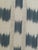 Schumacher Schumacher Izmir Ikat Stripe Sky Fabric 69472 Caravanne Collection 1 1/2 Yards For Sale - Image 4 of 5
