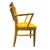 Mid-Century Modern Vintage Henderson Mid-Century Modern Mustard Yellow Vinyl Armchair For Sale - Image 3 of 7