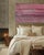 2020s Minimalist Monochrome Textile Wall Art Sculpture of Reclaimed Materials in Nantucket Red For Sale - Image 5 of 12