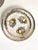 1940s Hollywood Regency Gold Fruit Porcelain Plate and Platter Set - Set of 9 For Sale In Los Angeles - Image 6 of 8
