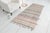 Nautral Vintage Colourful Stripe Kilim For Sale - Image 4 of 9