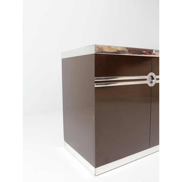 1970s Pierre Cardin Lacquered Credenza For Sale - Image 11 of 12