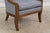 Pair of Baker Walnut Spoon Back Lounge Chairs For Sale - Image 10 of 14