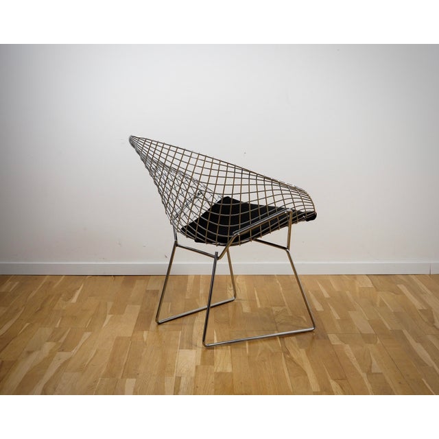 1980s Diamond Chair by Harry Bertoia for Knoll International, 1980s For Sale - Image 5 of 14