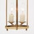 1900 - 1909 Pair of Petite French Antique Brass Lanterns For Sale - Image 5 of 9
