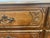 Baker Furniture Company Baker’s Furniture 9-Drawer, Walnut Dresser With Floral Wood Carving For Sale - Image 4 of 12