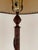 Metal Arts & Crafts Style Wrought Iron Floor Lamp on Tripod Legs With Original Shade For Sale - Image 7 of 12