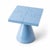 Wood Popzlle Side Table in Blue Lacquer by Alexandre Ligios For Sale - Image 7 of 11