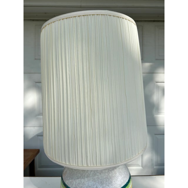 Mid 20th Century Mid Century Modern Italian Ceramic Lamp For Sale - Image 5 of 9