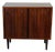 Vintage Danish Sliding Door Cabinet / Mid-Century Rosewood Credenza – C. 1960s For Sale