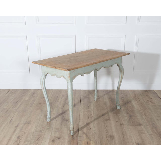 Wood Louis XV Style Console Table From The 19th Century For Sale - Image 7 of 9