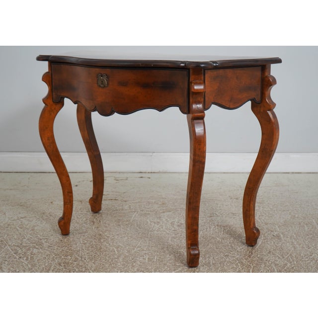 Age: Approx: 30 Years Old Details: Milling Road - Italian Provincial Style High Quality Construction Queen Anne Legs & Pad...