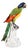 Large Parrot on a Tree Trunk by J.J. Kaendler for Meissen, 1860 For Sale