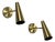 Mid-Century Modern Markslöjd, Swedish Modern, Wall Lights, Brass - Pair For Sale