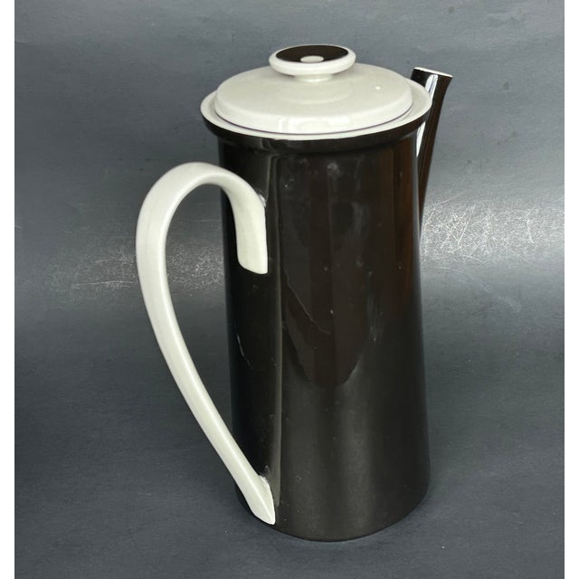 Mid-Century Modern Mid Century Modern Mikasa Coffee Pot For Sale - Image 3 of 12
