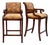 Nancy Corzine Classic Regency Bar Stool Chairs, Pair For Sale