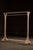 Industrial Early 20th Century Industrial Rolling Wooden Garment Rack in Beige For Sale - Image 3 of 7