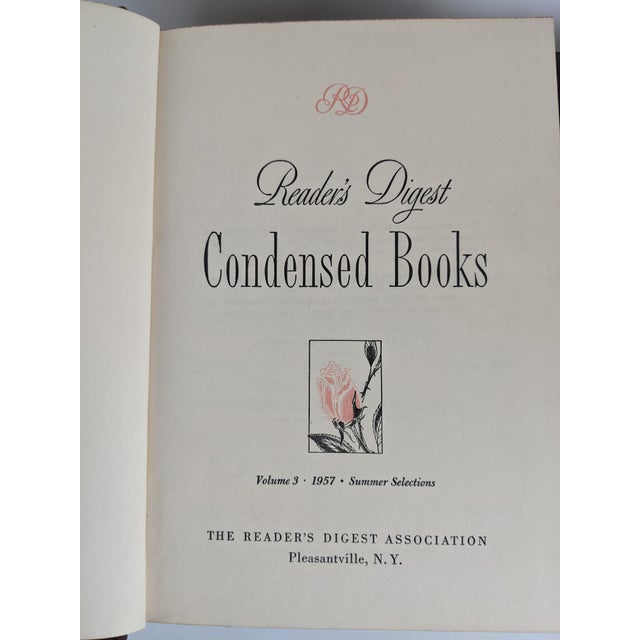 1950s Reader’s Digest Burgundy & Gold Gilt Decorative Books - Set of 10 For Sale - Image 9 of 11
