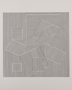 Victor Vasarely, Naissance, Lithograph