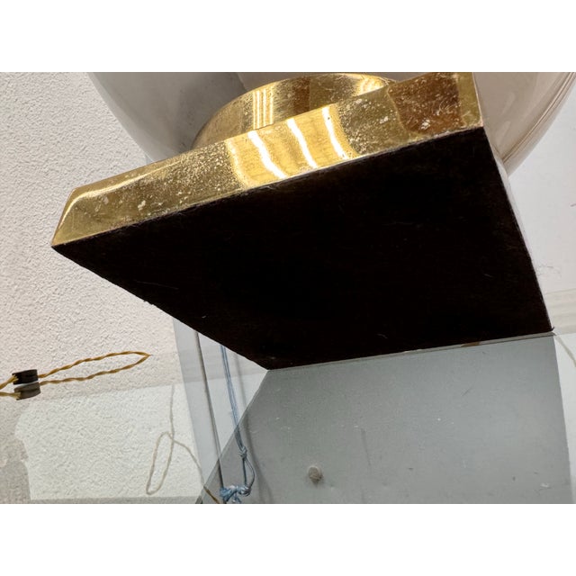 Roger Rougier Grand Acrylic Tulip Lamps, Circa 1970's Pair For Sale - Image 11 of 12