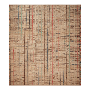 Nazmiyal Collection Modern Striped Pattern Rug