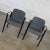 Herman Miller Vintage Modern Armchairs Herman Miller Chrome & Black Original Fabric, a Pair For Sale - Image 4 of 13