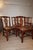 Baker Furniture Company Vintage Baker Furniture Mahogany Dining Chairs With Leopard Print Seats – Set of 4 For Sale - Image 4 of 9