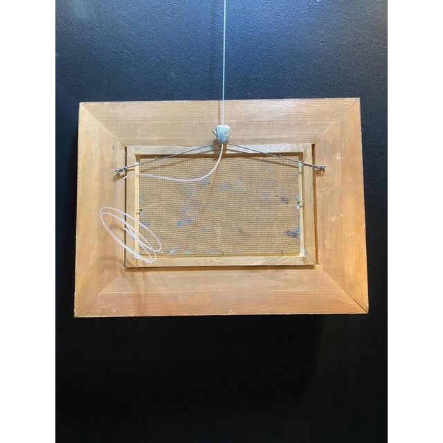 William Goliasch, Lighthouse, Oil on Wood, 1974 For Sale - Image 7 of 8