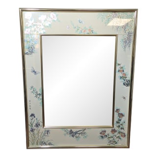 Vintage La Barge Chinoiserie Wall Mirror For Sale