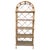 French Midcentury Bamboo Étagère With Five Bamboo Shelves For Sale
