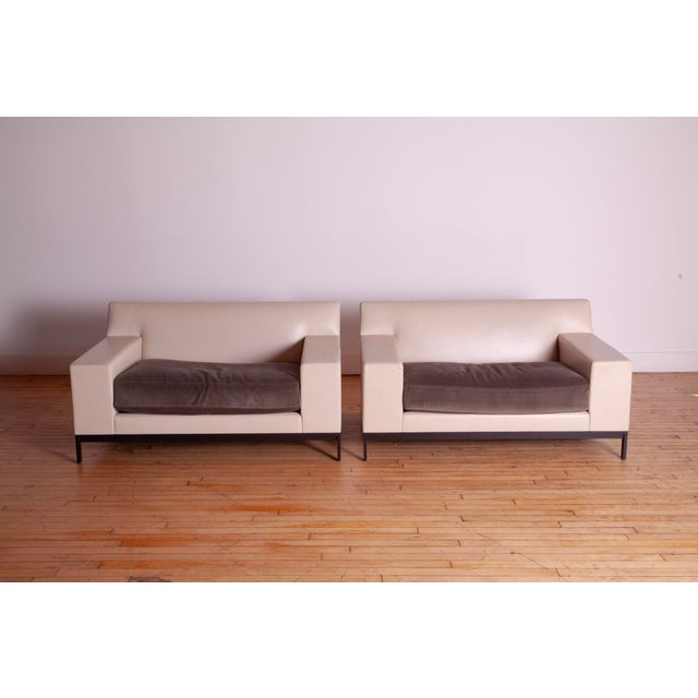 Early 21st Century Pair of Christian Liaigre "Bouddha" Club Chairs For Sale - Image 5 of 11